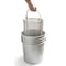 Anysizebasket Dip and Drain Basket: 9-1/2Dia. x 12H, 304 SS, Mesh: 20 x .014 Basket Only DND-095RND120-C20S - alternate 3